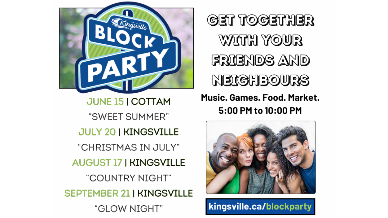 Kingsville Christmas in July Block Party