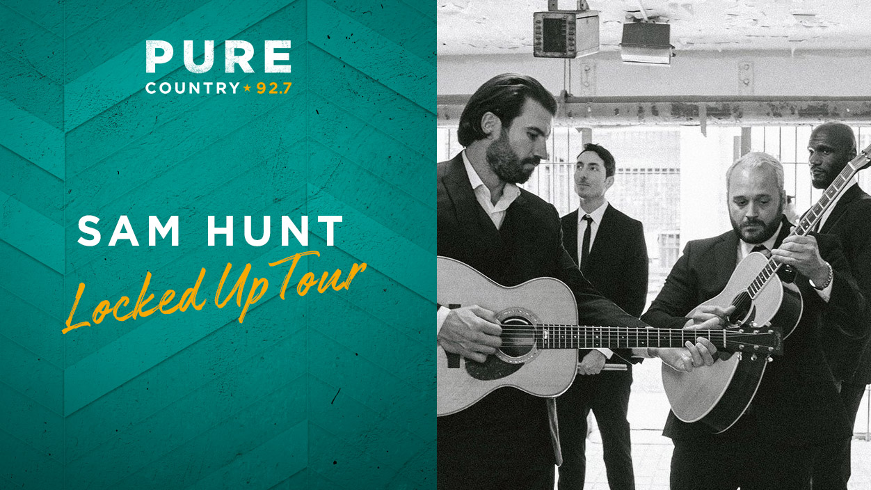 Sam Hunt Locked Up Tour 2024 Pure Country 92.7